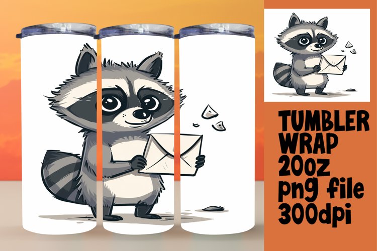 Cheerful Wildlife Escapades Tumbler Sublimation: 20oz