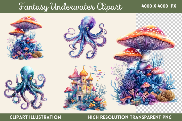 Underwater Clipart Image 11