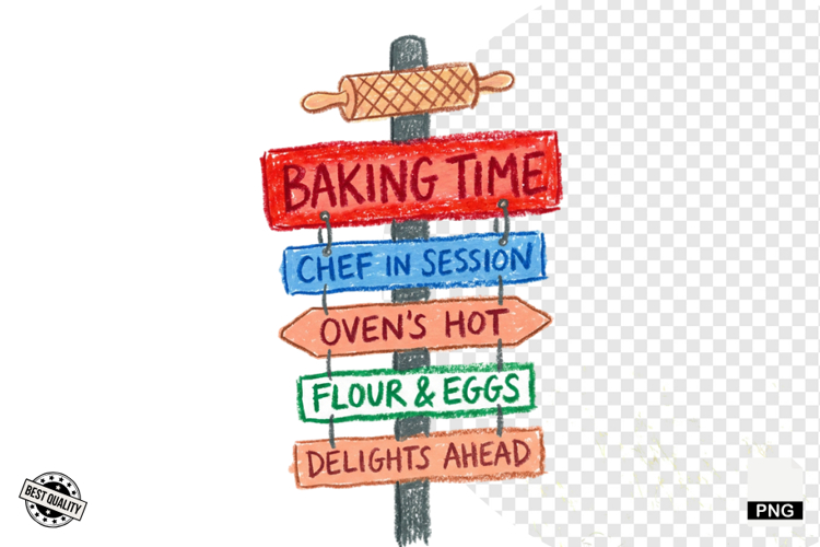 Wooden Signpost Clipart Image 15