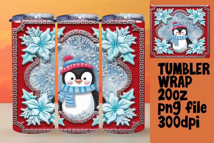 Christmas Tumbler Wrap Image 24