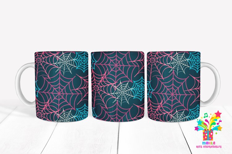 Halloween Mug Sublimation / halloween Mug Wrap #23 example image 1