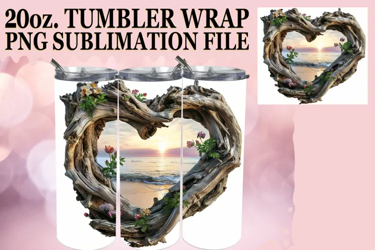 Heartland Escape: Landscape Tumbler Sublimation