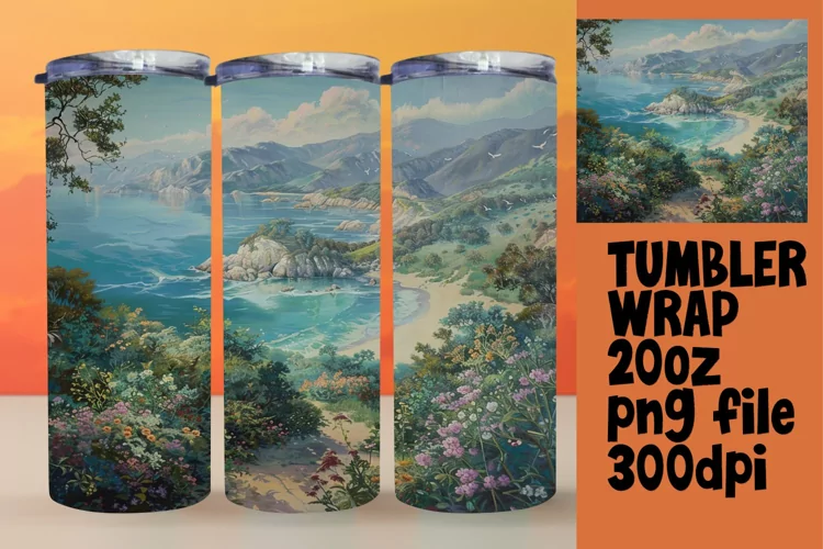 Canyon Adventure Tumbler Wrap 20oz