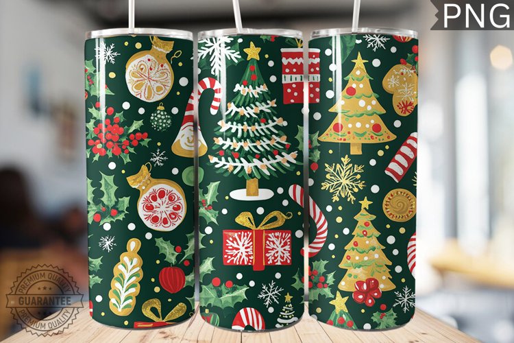 Christmas Tumbler Wrap Image 10