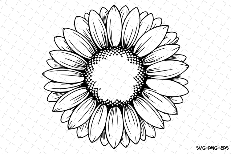 Sunflower Svg | Flower Svg | Svg Cut Files