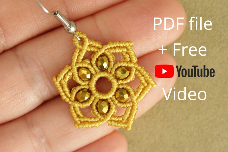 Micro Macrame Mandala DIY YouTube Transcript
