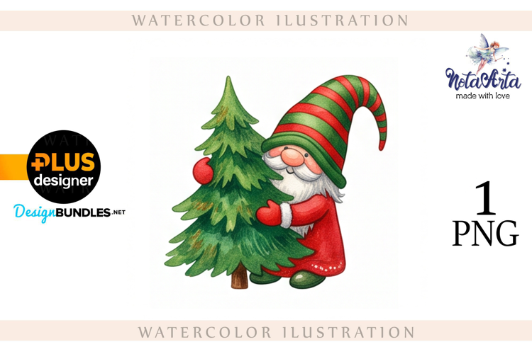 Christmas Gnome Santa