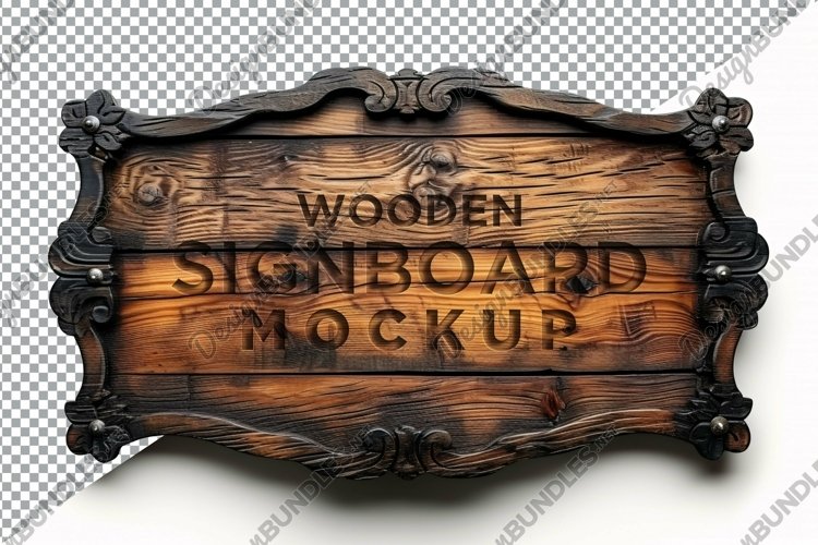 Wooden Sign Clipart Image 17