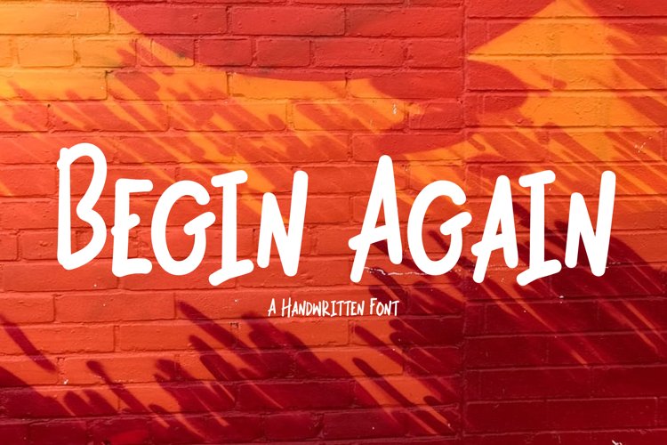 Begin Again example image 1