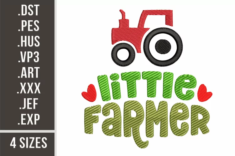 Little Farmer | Embroidery Design