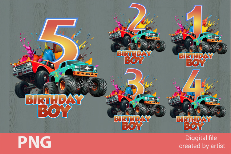 birthday boy, racing cars, birthday bundle png, sublimation