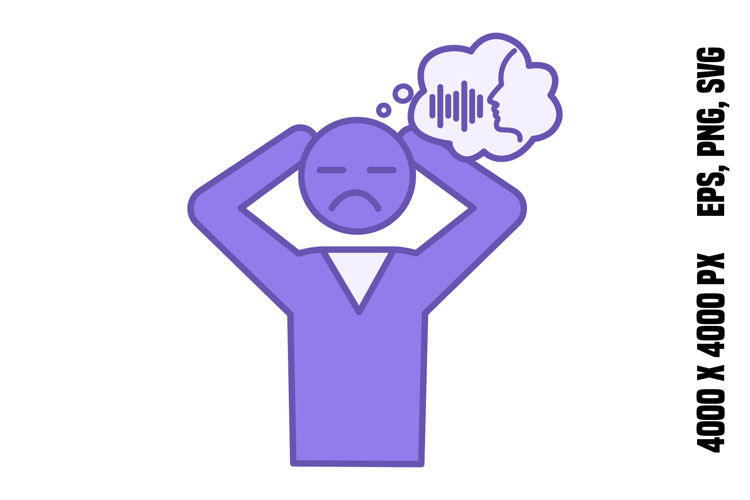 Colored Hearing Voices Icon