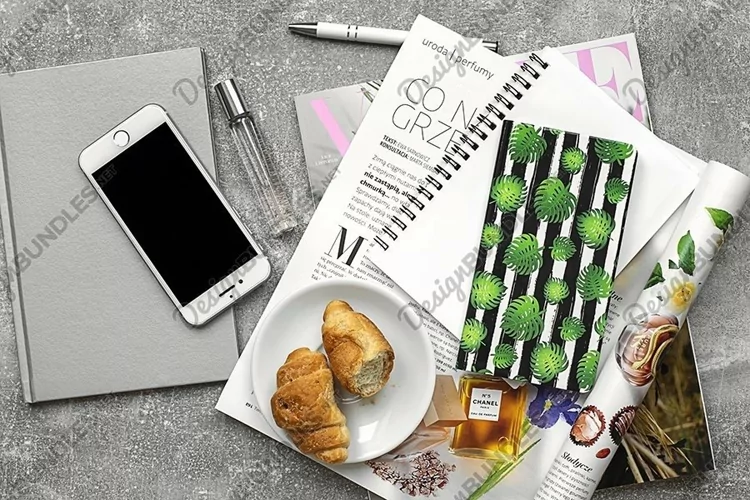 Feminine Stock Photo, Feminine Styled Desktop Mockup