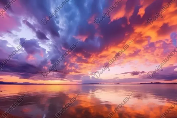 ColourFull Clouds Background Wallpaper
