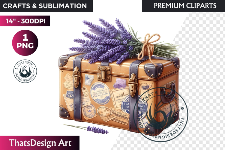 Purple Flower Clipart Image 24