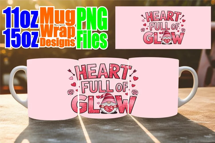 Lovely escapes 11oz 15oz mug wrap, Valentines