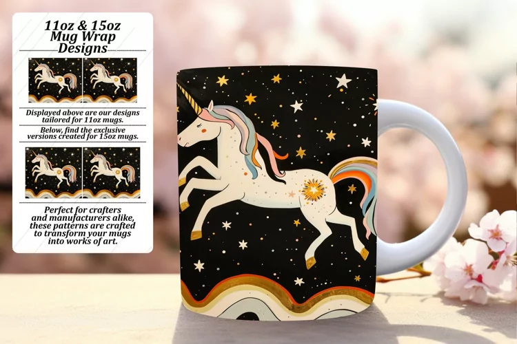 Spring Fantasy Unicorn Mug Marvels - 11oz & 15oz