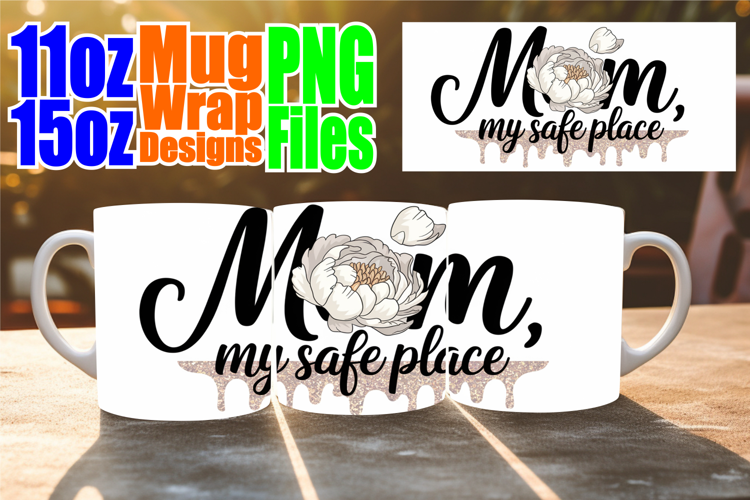 Uplifting days 11oz 15oz sublimation wrap, Mother's Day
