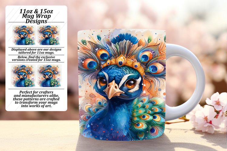 Enchanting Critter Patterns: Mug Collection