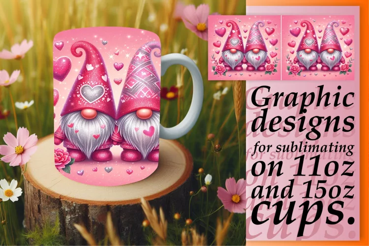Sweet Gnome Mug Art for Sale