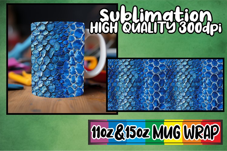 Modern Chic 3D Quilted Mug Design 11oz 15oz