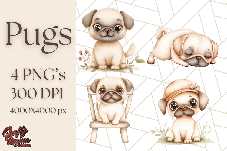 Pug Illustration Image 7