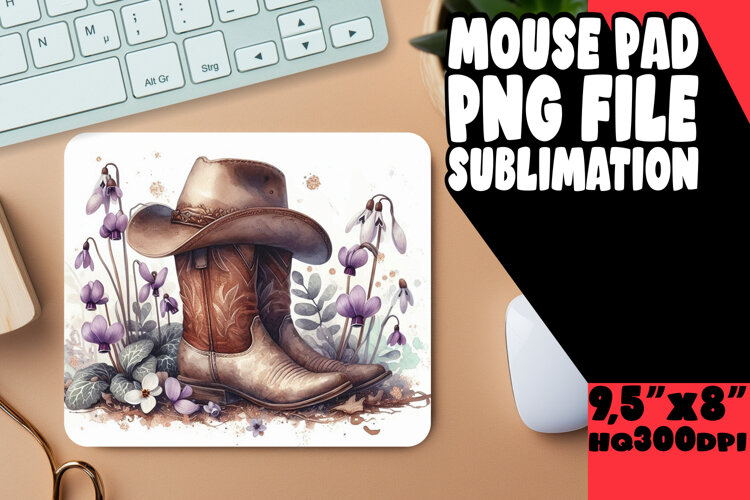 LUMINOUS MOUSE PAD CREATIVE DESIGN, Western example image 1