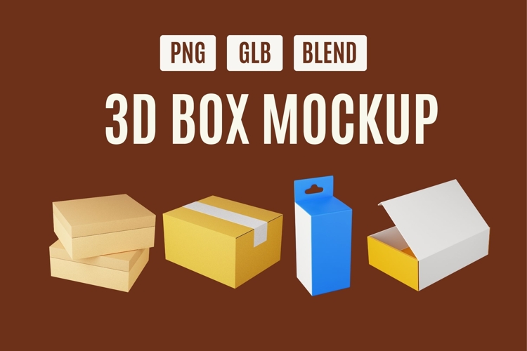 Product Box Display Set 02