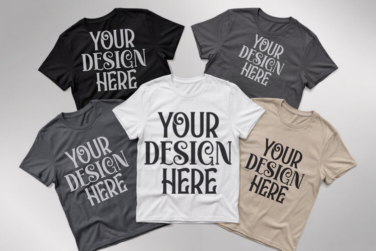 Christmas Family Matching Group Flat Lay Mockup example image 1