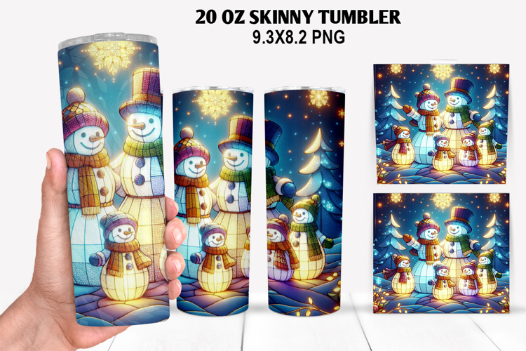 Christmas Tumbler Wrap Image 5