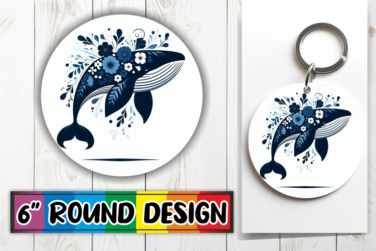 Joyful Circle Designs Sublimation PNG, Flower Animals