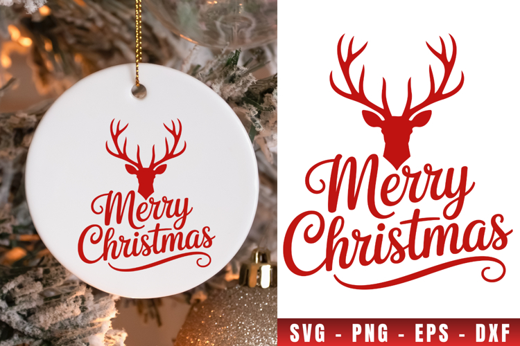 Merry Christmas Tree Svg Image 16