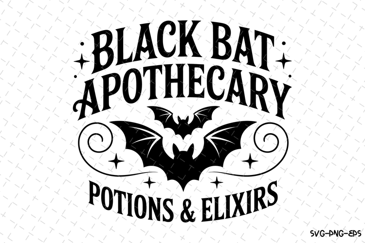 Halloween Bat Silhouette Image 3