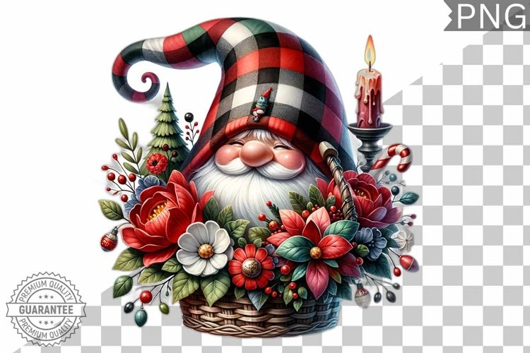 Christmas Gnome Clipart Image 9