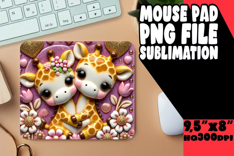 Radiant Desk Pad Design Ideas, Sweet Animals