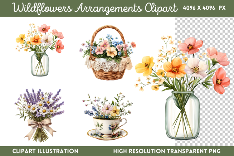 Arrangements Clipart Image 20