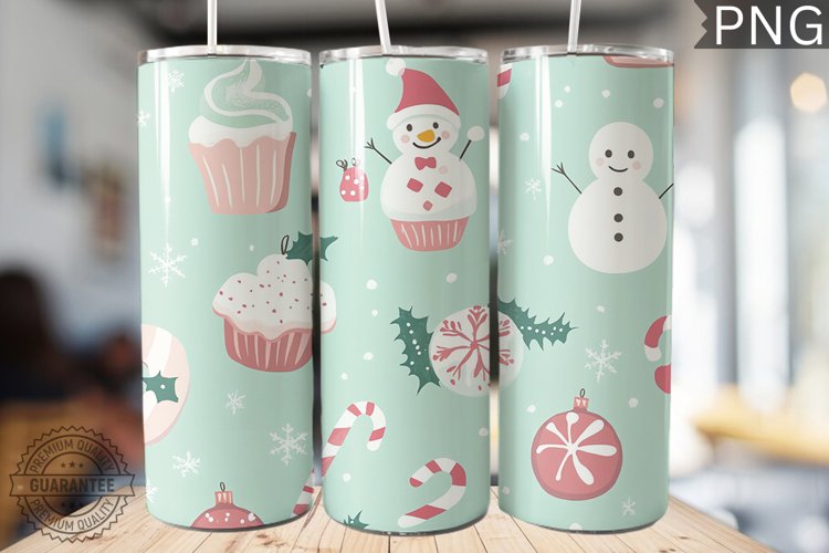 Christmas Tumbler Wrap Image 4
