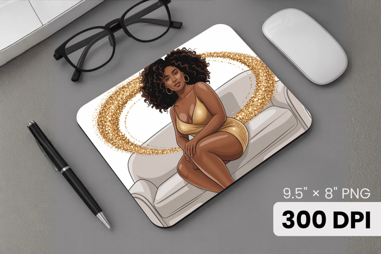 Black Girl Afro Png Image 5