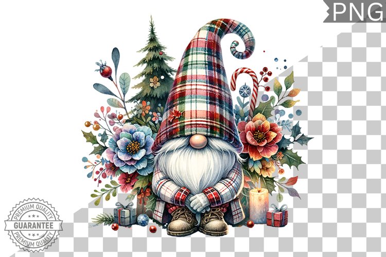 Christmas Gnome Clipart Image 6