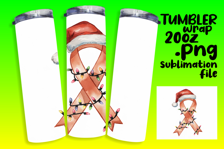 CUSTOM 20oz Tumbler PNG Artwork , Holiday