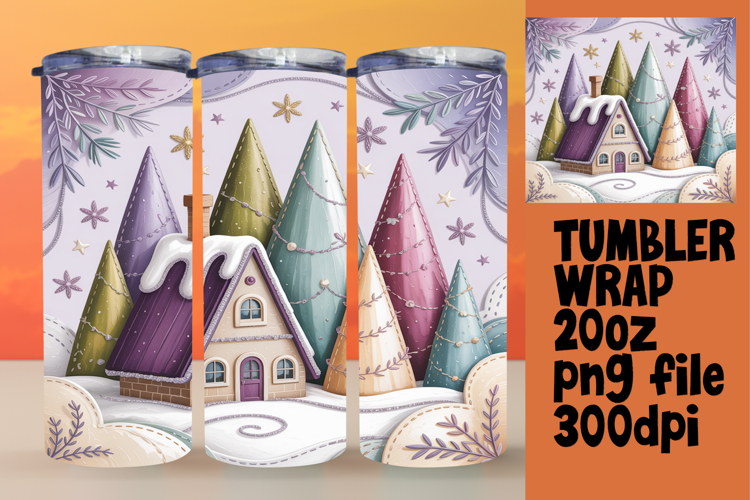 Christmas Tumbler Wrap Image 22