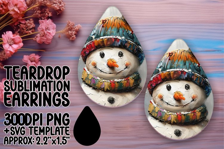 Cute Snowman Clipart Image 3