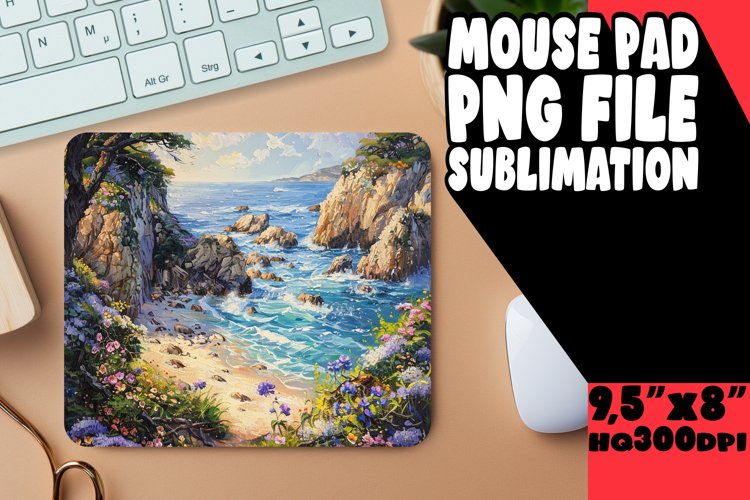 Dreamy Landscape Mouse Pad Design example image 1