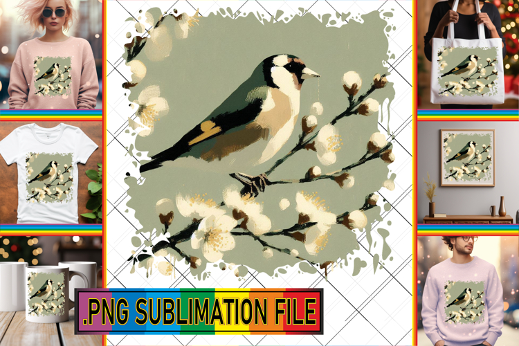 Vibrant TSHIRT Gift Ideas PNG, Birds
