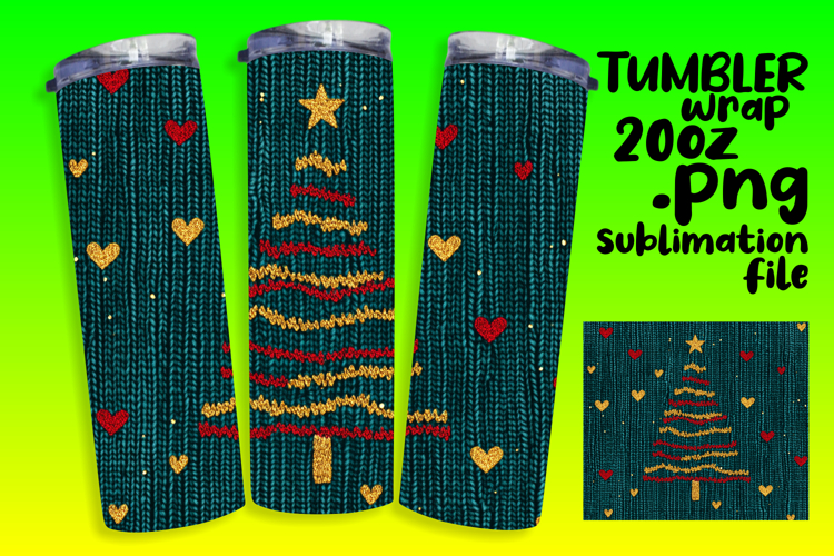 Christmas Tumbler Wrap Image 5