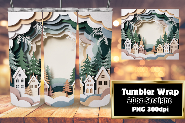 Christmas Tumbler Wrap Image 15