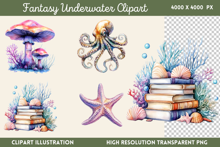 Underwater Clipart Image 6
