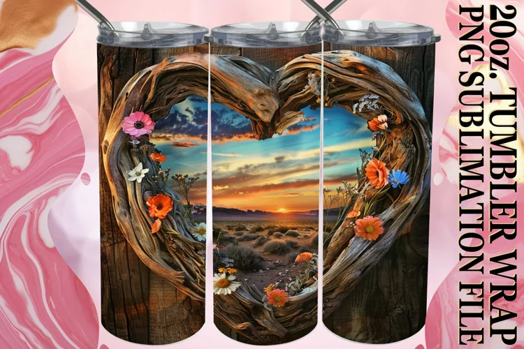 Woodland Wanderlust Tumbler Sublimation - Summer Serenity