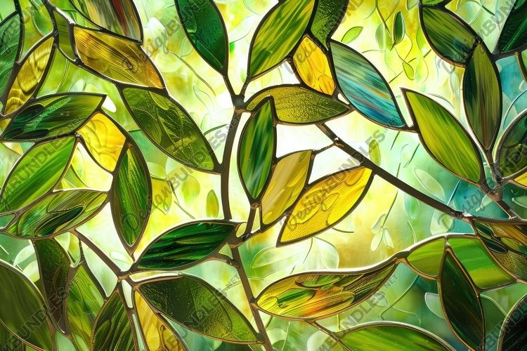 Stained Glass Texture Image 17