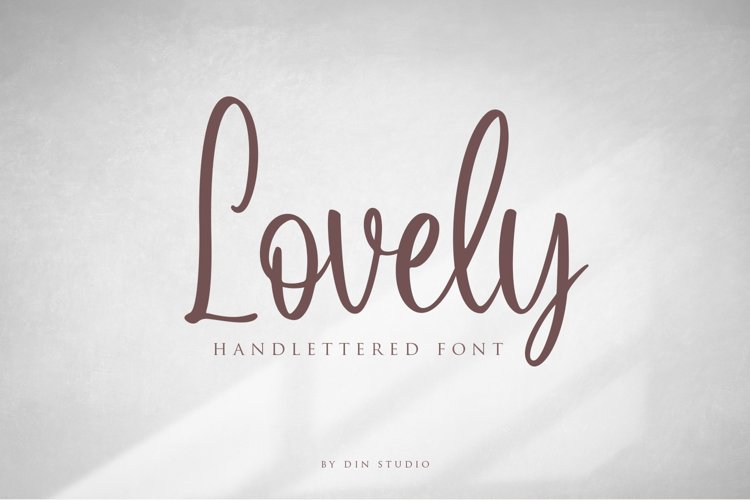 Lovely Script example image 1
